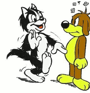 Gif animé Pif le chien et Hercule